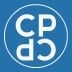 CPDO logo: white text on blue square background with rounded corners